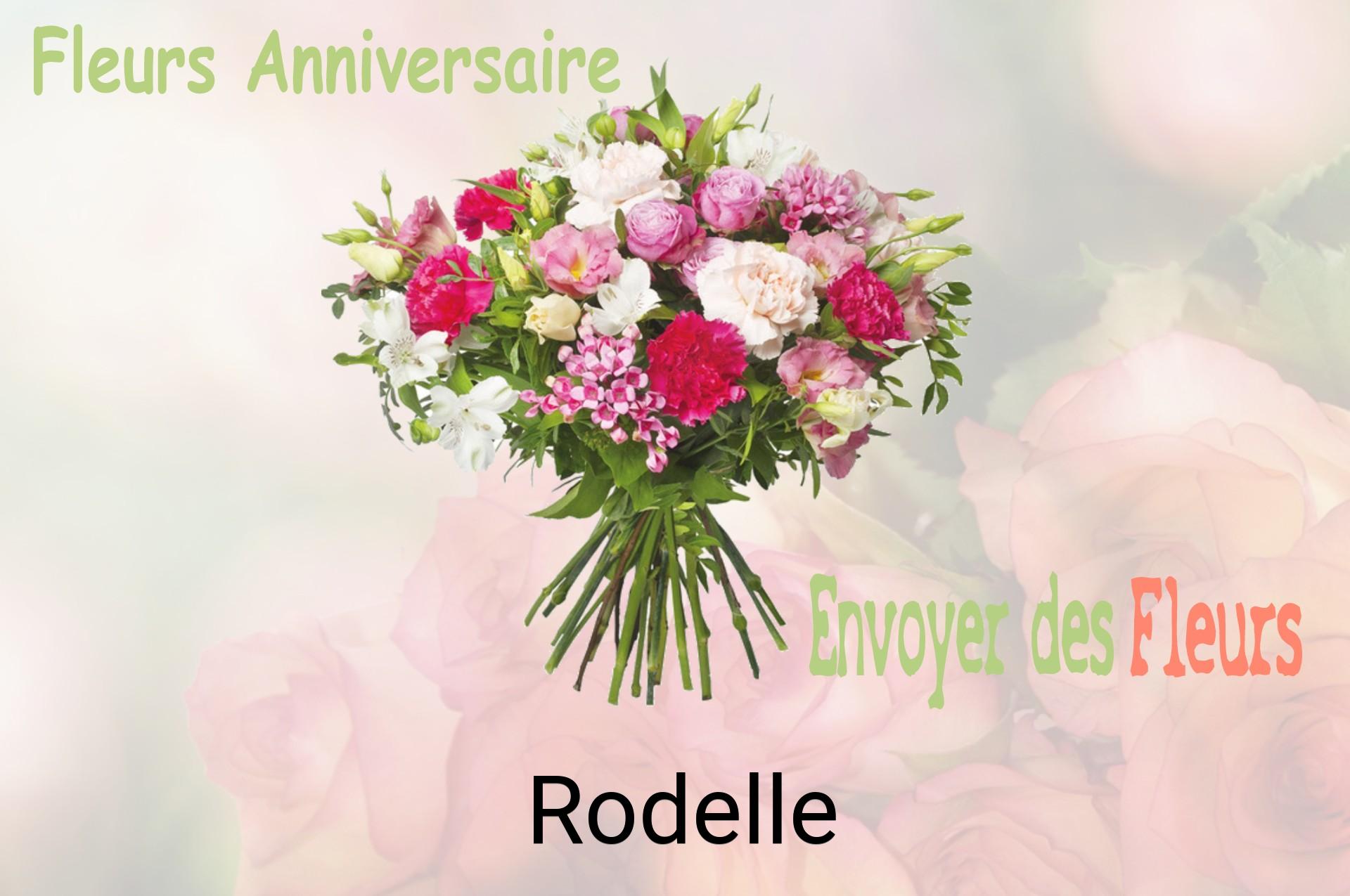 Bouquet de fleurs d’anniversaire livré à Rodelle