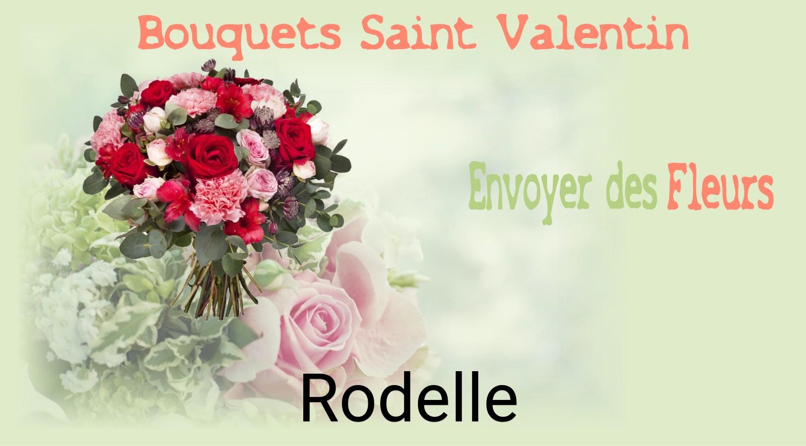 Roses de Saint-Valentin livrées à Rodelle